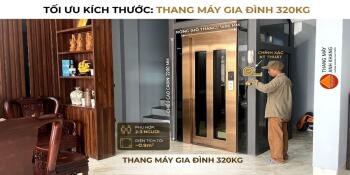 Thang máy gia đình 320kg: Kinh nghiệm lựa chọn cho nhà ở