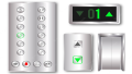 Tìm hiểu về button tầng của thang máy gia đình