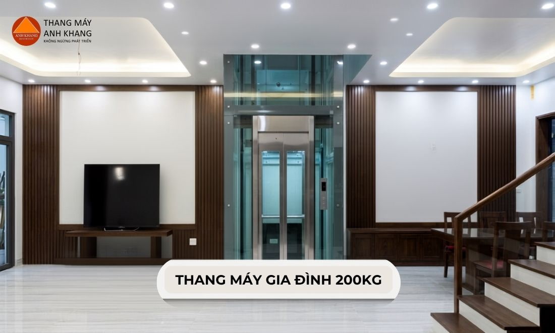 thang máy gia đình 200kg